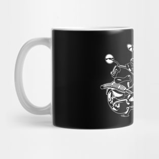 Cartoon Motorcycle Mug